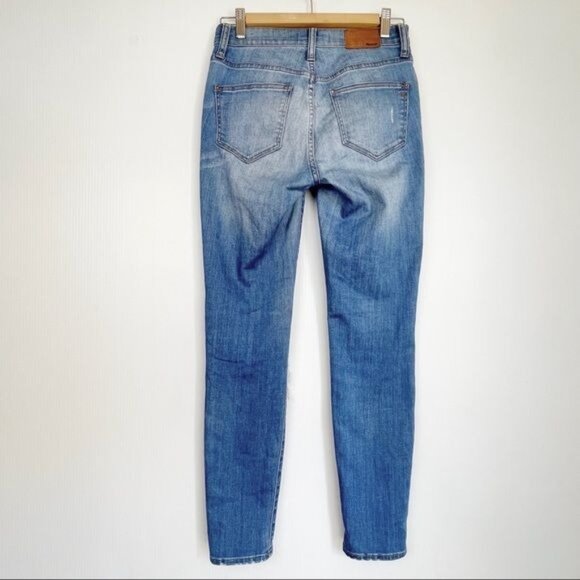 Madewell 9" High-Riser Skinny Jeans in Sadie Wash style E9705  size 26 - Picture 3 of 10